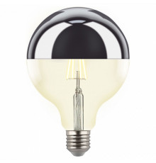 Лампа светодиодная Uniel Sky LED-G125-4W/3000K/E27/CL MIRROR/CHROME PLS02WH UL-00011793