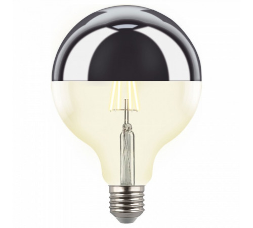 Лампа светодиодная Uniel Sky LED-G125-4W/3000K/E27/CL MIRROR/CHROME PLS02WH UL-00011793 Лампа светодиодная Uniel Sky LED-G125-4W/3000K/E27/CL MIRROR/CHROME PLS02WH UL-00011793