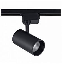 Трековый однофазный светильник Volpe ULB-Q230 28W/4000К BLACK UL-00011823