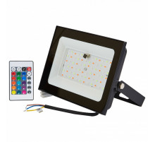 Прожектор Uniel ULF-F60-50W/RGB IP65 200-240В BLACK N1 UL-00011855