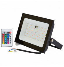 Прожектор Uniel ULF-F60-50W/RGB IP65 200-240В BLACK N1 UL-00011855