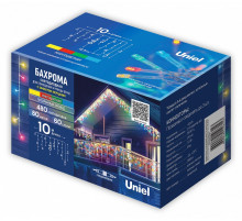 Гирлянда Бахрома Uniel ULD-B10008-480/TTK MULTI IP44 UL-00012067