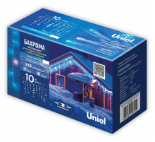 Гирлянда Бахрома Uniel ULD-B10006-248/TTK BLUE-WHITE IP44 UL-00012071