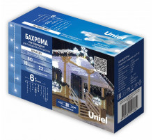 Гирлянда Бахрома Uniel ULD-B6006-080/STK WHITE IP44 UL-00012074