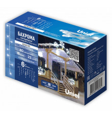 Гирлянда Бахрома Uniel ULD-B6006-080/STK WHITE IP44 UL-00012074