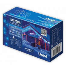 Гирлянда Бахрома Uniel ULD-B6006-080/STK BLUE IP44 UL-00012075