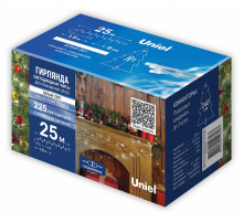 Гирлянда Нить Uniel ULD-S2500-225/STК WHITE IP20 UL-00012076