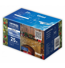 Гирлянда Нить Uniel ULD-S2500-225/STК WHITE IP20 UL-00012076
