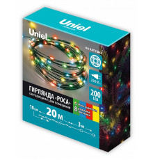 Гирлянда Роса Uniel ULD-S2000-200/DGA MULTI IP20 DEW UL-00012080