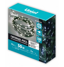 Гирлянда Роса Uniel ULD-S5000-500/DGA WHITE IP20 DEW UL-00012085
