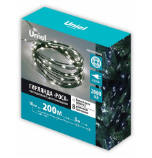Гирлянда Роса Uniel ULD-S20000-2000/DGA WHITE IP20 DEW UL-00012091