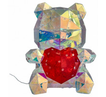 Светодиодная фигура Uniel ULD-R508 USB BEAR WITH HEART UL-00012217