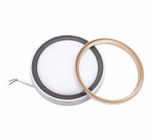 Накладной светильник Volpe ULW-Q281 24W/6500K/F20 IP65 WHITE UL-00012355