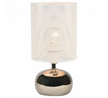 Настольная лампа Uniel UML-B307 E14 SILVER/WHITE UL-00012423