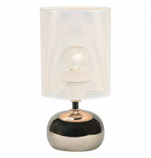 Настольная лампа Uniel UML-B307 E14 SILVER/WHITE UL-00012423