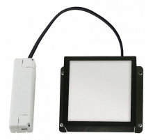 Встраиваемый светильник Uniel Grilyato mini ULP-1010 7W/4000К IP40 GRILYATO OPAL BLACK UL-00012449