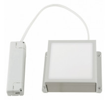 Встраиваемый светильник Uniel ULP-1010 7W/4000К IP40 GRILYATO OPAL WHITE UL-00012450