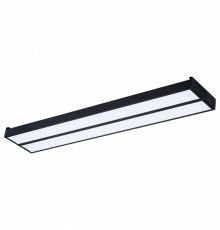 Светодиодная панель Uniel ULO-K15A 2x22W/4000K/L100 IP44 BLACK UL-00012557
