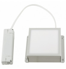 Встраиваемый светильник Uniel ULP-0808 7W/4000К IP40 GRILYATO OPAL WHITE UL-00012805