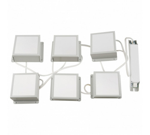 Встраиваемый светильник (6 шт.) Uniel ULP-0808 42W/4000К IP40 GRILYATO OPAL WHITE KIT06 UL-00012807 Встраиваемый светильник (6 шт.) Uniel ULP-0808 42W/4000К IP40 GRILYATO OPAL WHITE KIT06 UL-00012807