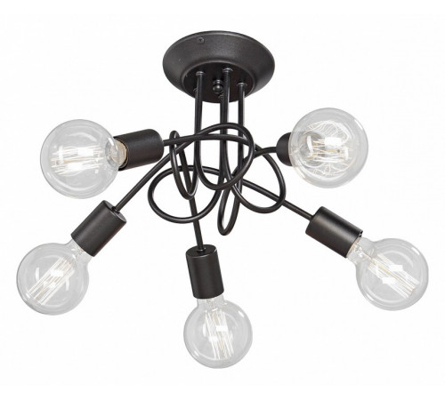 Потолочная люстра Vitaluce V3727-1/5PL Потолочная люстра Vitaluce V3727-1/5PL