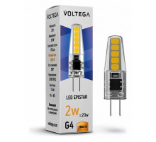 Лампа светодиодная Voltega G4 2W 2800K VG9-K1G4warm2W 7144