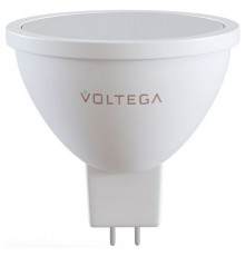 Лампа светодиодная диммируемая Voltega GU5.3 6W 2800K матовая VG2-S1GU5.3warm6W-D 7170