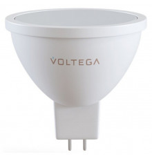 Лампа светодиодная диммируемая Voltega GU5.3 6W 4000K матовая VG2-S1GU5.3cold6W-D 7171