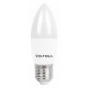 Лампа светодиодная Voltega E27 10W 4000K VG2-C37E27cold10W 8452