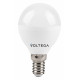 Лампа светодиодная Voltega E14 10W 2800K шар матовый VG2-G45E14warm10W 8453