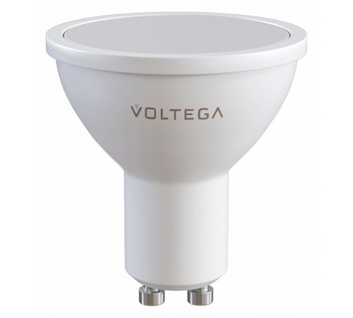 Лампа светодиодная диммируемая Voltega GU10 6W 4000K VG2-S2GU10cold6W-D 8458 Лампа светодиодная диммируемая Voltega GU10 6W 4000K VG2-S2GU10cold6W-D 8458