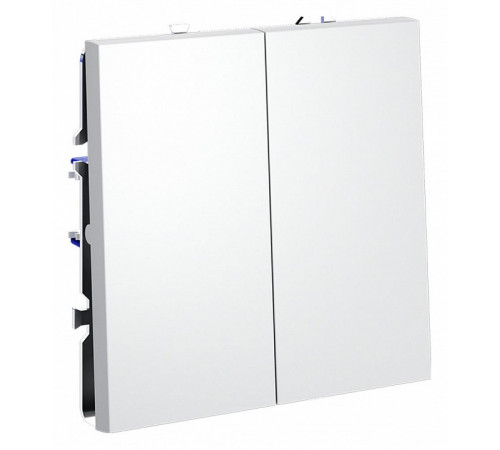 Выключатель двухклавишный Voltum S70 VLS020102 Выключатель двухклавишный Voltum S70 VLS020102