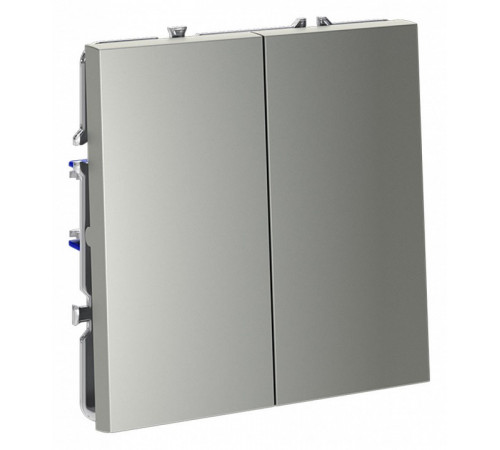 Выключатель двухклавишный Voltum S70 VLS020105 Выключатель двухклавишный Voltum S70 VLS020105