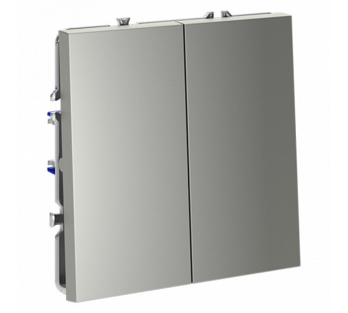 Проходной переключатель двухклавишный Voltum S70 VLS020305