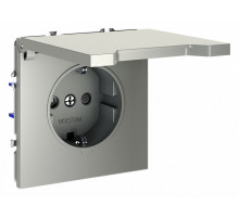Розетка с защитными шторками и крышкой Voltum S70 VLS040304