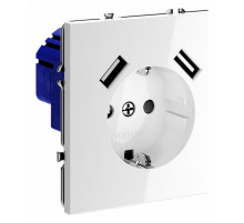 Розетка с USB, А+А Voltum S70 VLS040401