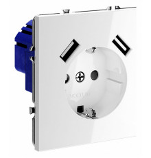 Розетка с USB, А+А Voltum S70 VLS040401