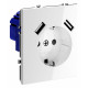 Розетка с USB, А+А Voltum S70 VLS040401