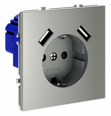 Розетка с USB, А+А Voltum S70 VLS040405