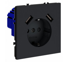 Розетка с USB, А+А Voltum S70 VLS040407