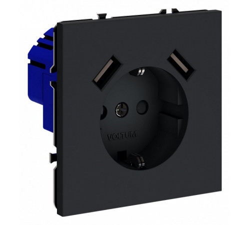Розетка с USB, А+А Voltum S70 VLS040407 Розетка с USB, А+А Voltum S70 VLS040407