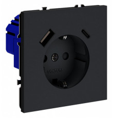 Розетка с USB, A+C Voltum S70 VLS040507