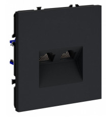 Розетка компьютерная двойная Voltum S70 VLS060207