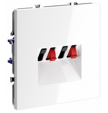 Розетка акустическая Voltum S70 VLS060301