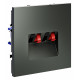 Розетка акустическая Voltum S70 VLS060306
