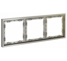 Рамка на 3 поста Voltum S70 VLS100304