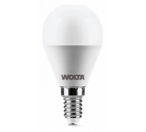 Светодиодная лампа WOLTA 10Вт 6500K E14 груша матовая 25W45GL10E14 Светодиодная лампа WOLTA 10Вт 6500K E14 груша матовая 25W45GL10E14