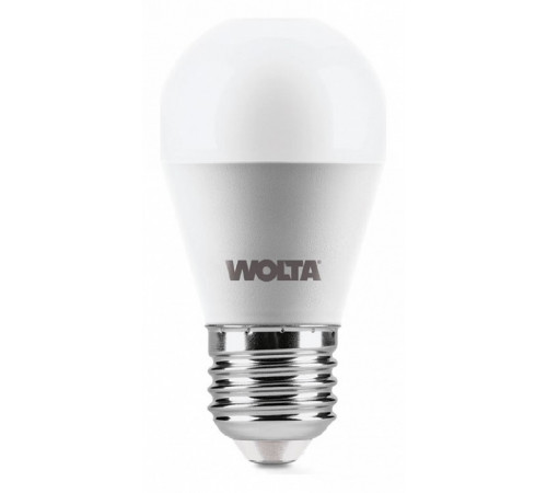 Светодиодная лампа WOLTA 10Вт 6500K E27 груша матовая 25W45GL10E27 Светодиодная лампа WOLTA 10Вт 6500K E27 груша матовая 25W45GL10E27