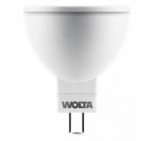Светодиодная лампа WOLTA 7.5Вт 3000K GU5.3 матовая 25YMR16-220-7.5GU5.3
