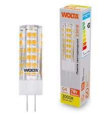 Светодиодная лампа WOLTA 7Вт 3000K G4 кукуруза матовая WSTD-JC-220V7W3KG4-C